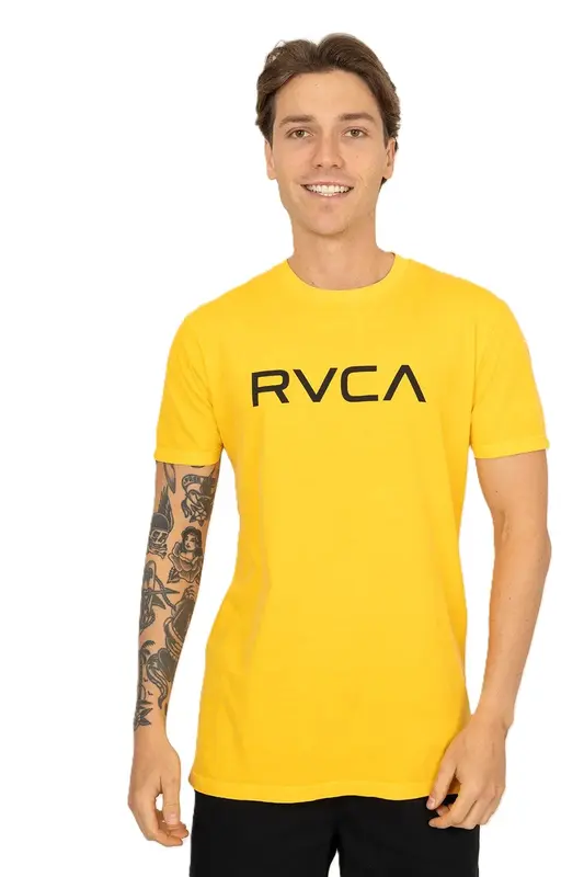 CAMISETA RVCA BIG AMARELO