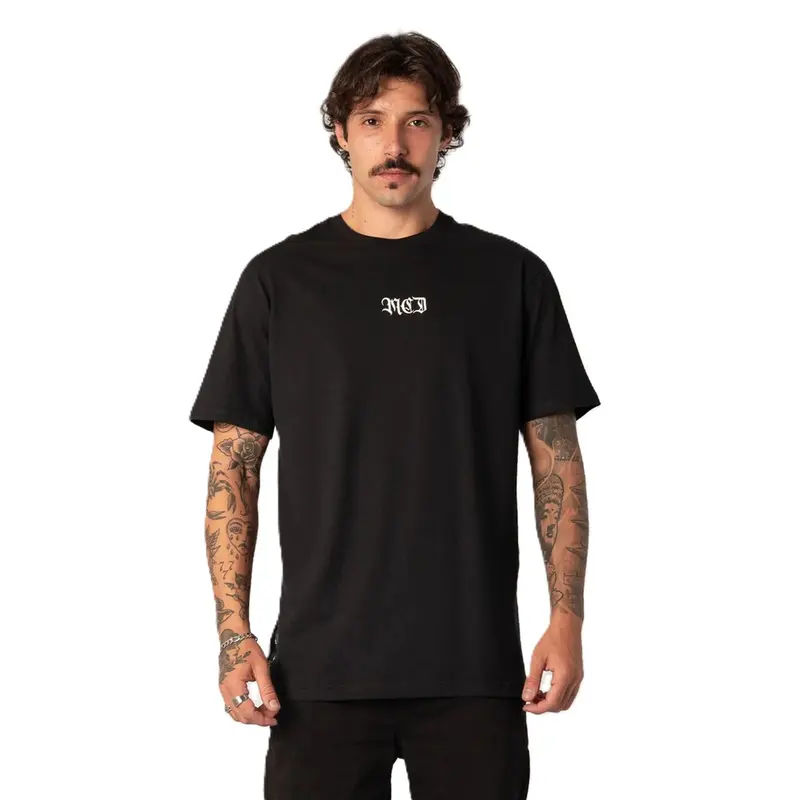 CAMISETA MCD ESPECIAL MANGA JAPONESA CALIGRAFFITI PRETO