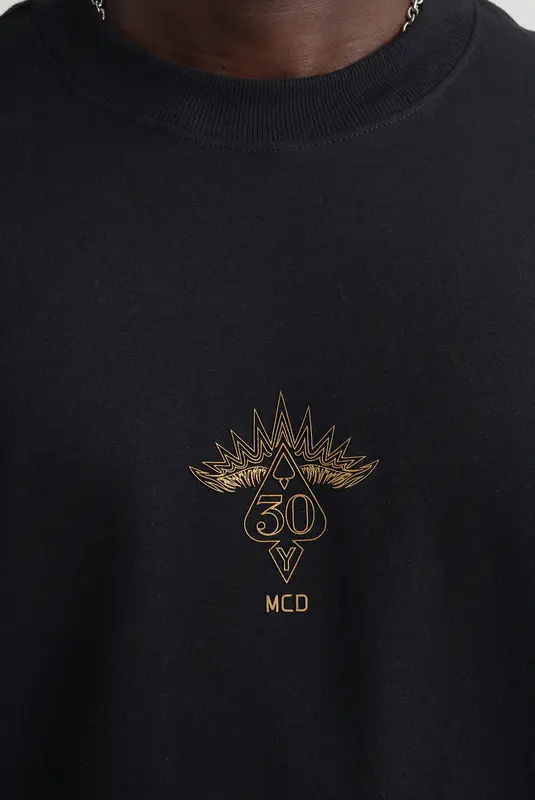 CAMISETA BOX FIT 30 ANOS MCD PRETO