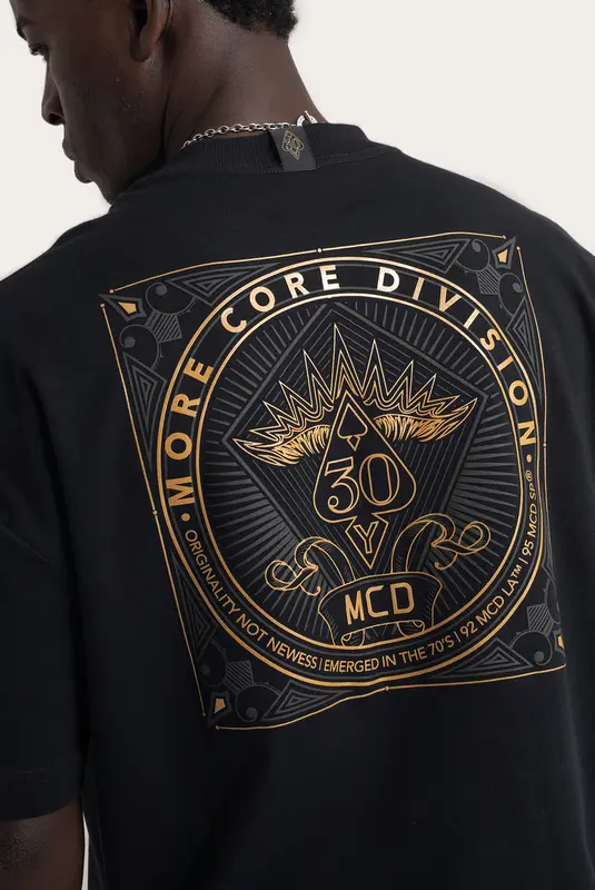 CAMISETA BOX FIT 30 ANOS MCD PRETO