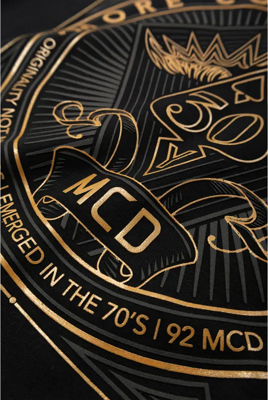 CAMISETA BOX FIT 30 ANOS MCD PRETO