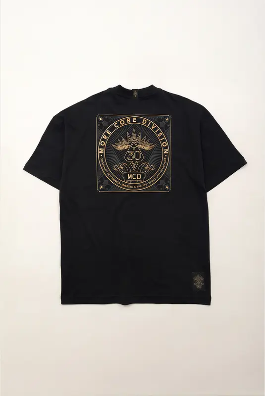 CAMISETA BOX FIT 30 ANOS MCD PRETO