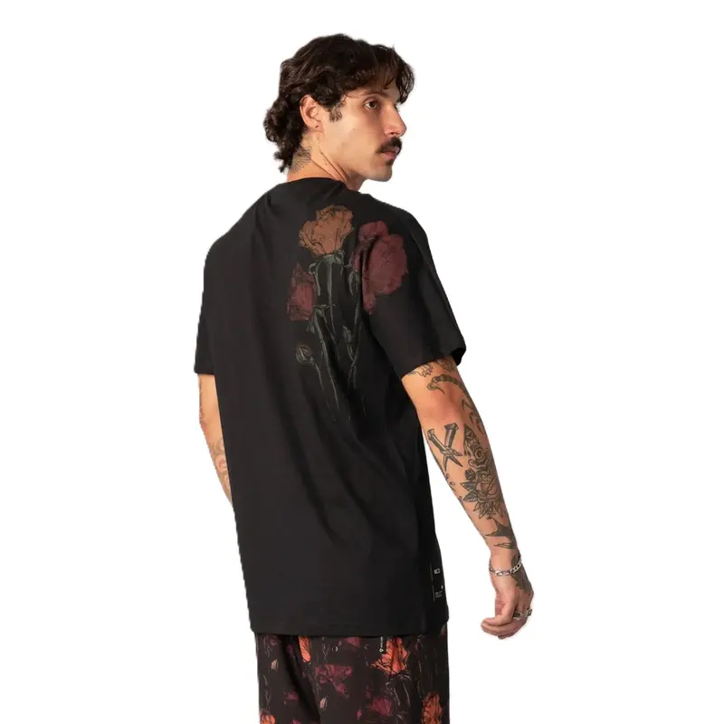 CAMISETA MCD ESPECIAL DEAD FLOWERS PRETO