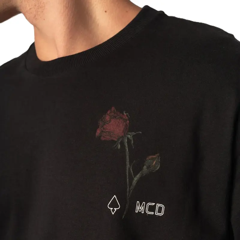 CAMISETA MCD ESPECIAL DEAD FLOWERS PRETO