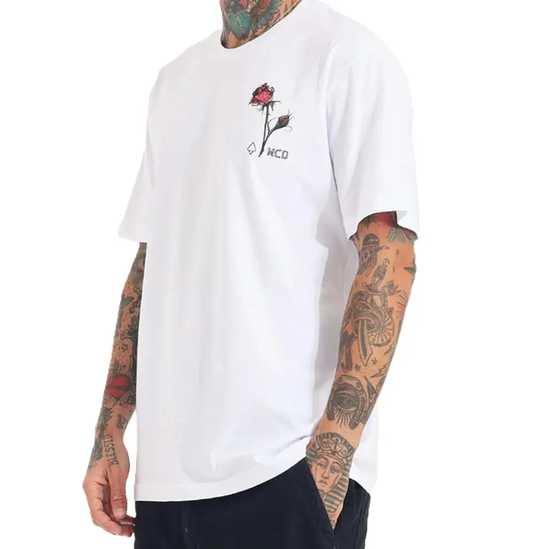 CAMISETA MCD ESPECIAL DEAD FLOWERS BRANCO