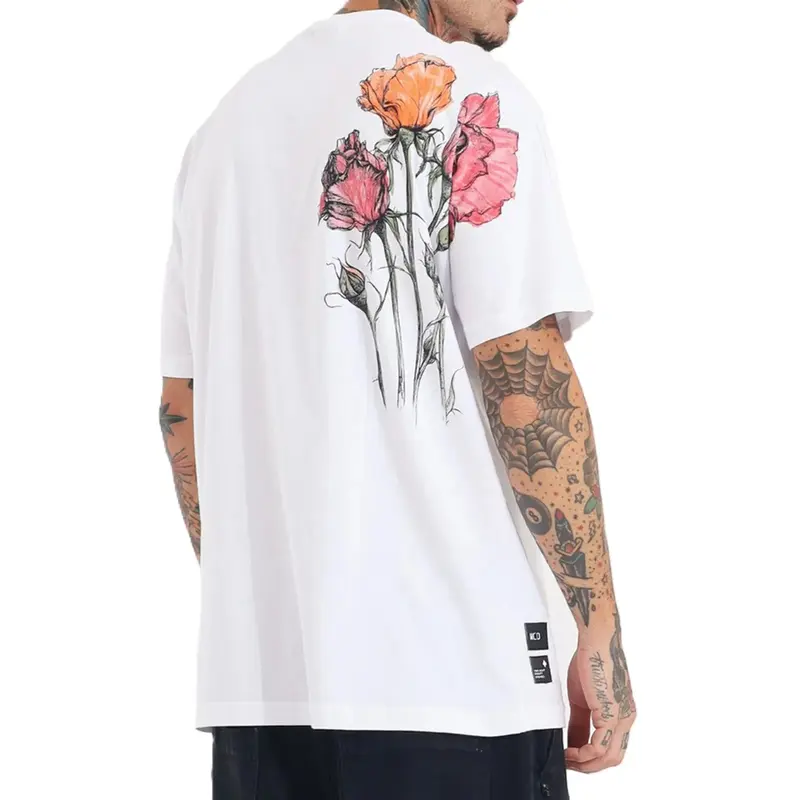 CAMISETA MCD ESPECIAL DEAD FLOWERS BRANCO