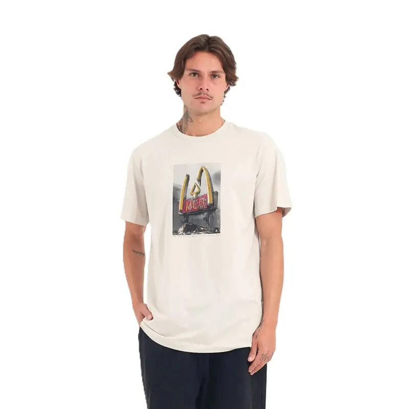 CAMISETA MCD REGULAR MC-D BEGE POEIRA