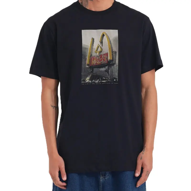 CAMISETA MCD REGULAR MC-D PRETO