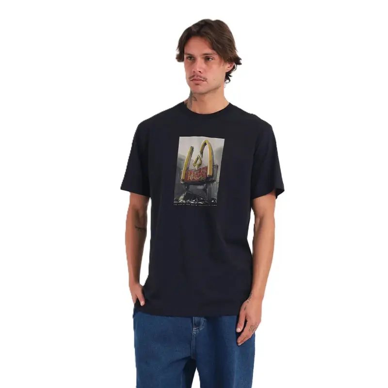 CAMISETA MCD REGULAR MC-D PRETO