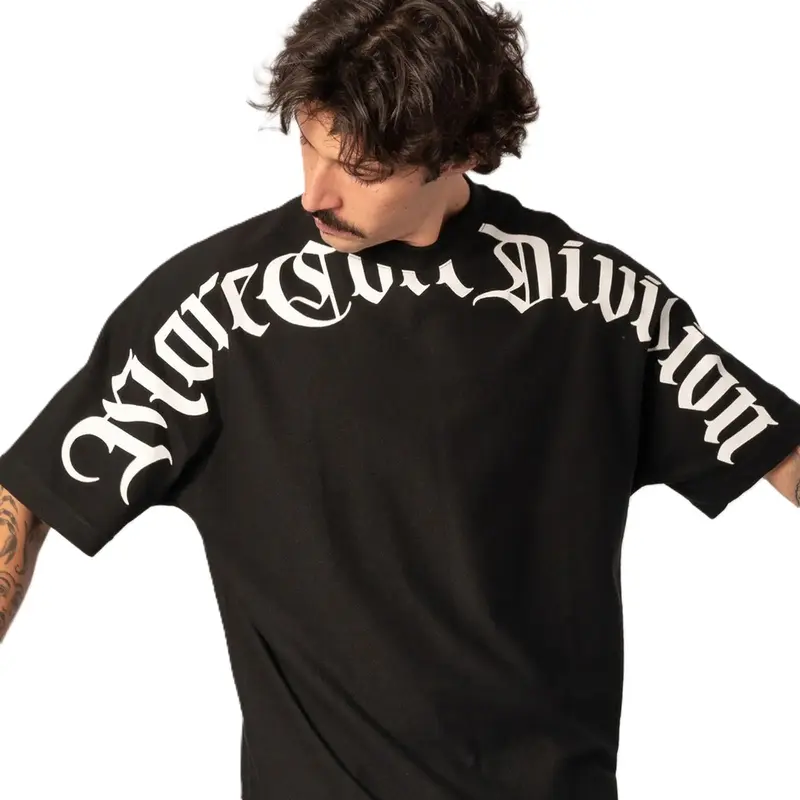 CAMISETA MCD BOX FIT MJ CALIGRAFFITI PRETO