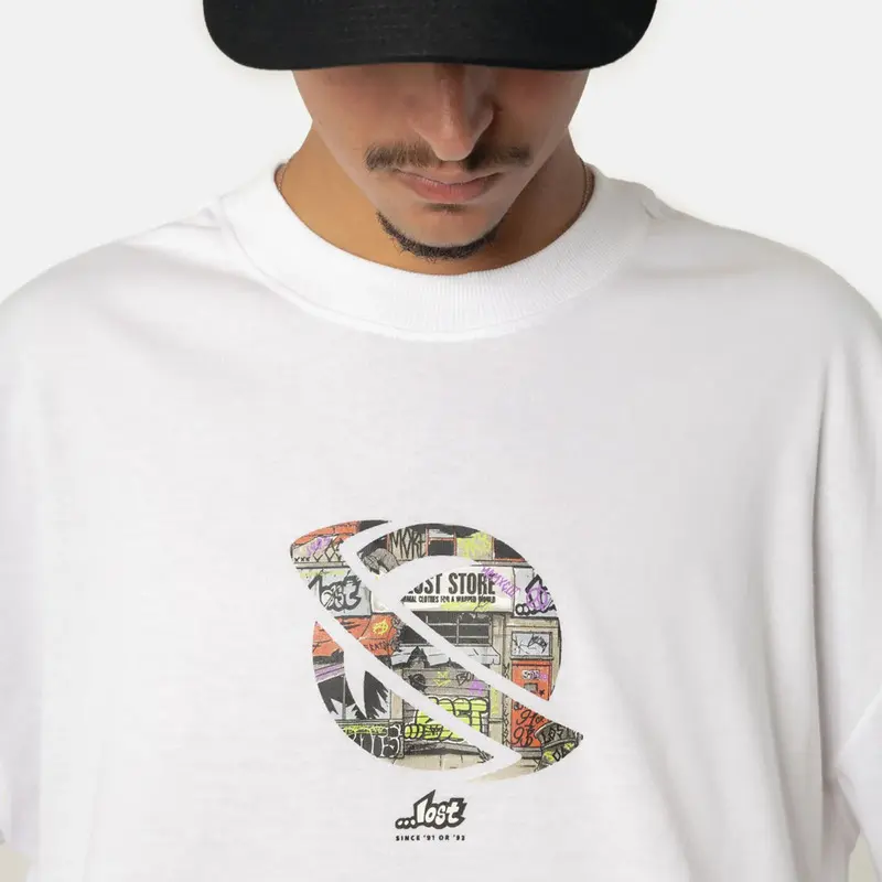 CAMISETA BOXFIT LOST SATURN AFTER THE DOMINATION BRANCO