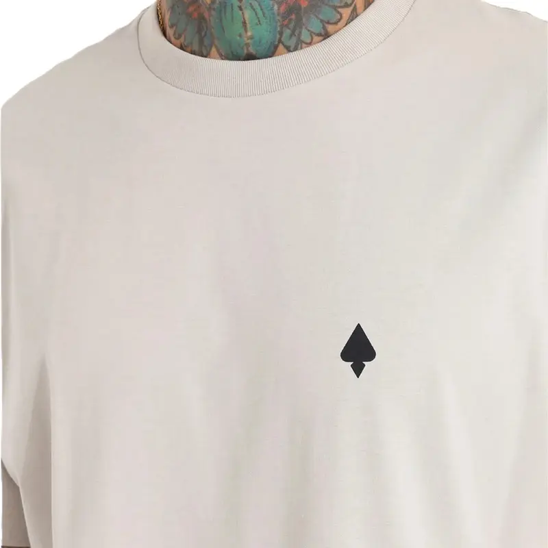 CAMISETA MCD REGULAR CAVEIRA ARAME BEGE POEIRA