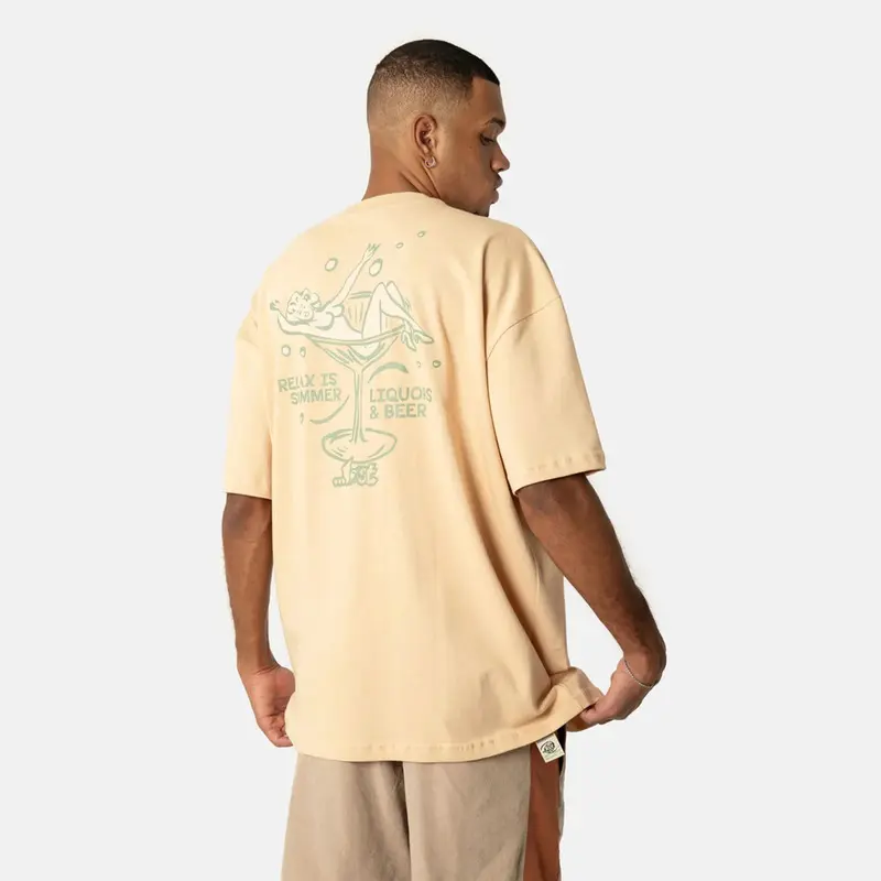 CAMISETA BOXFIT LOST RELAX IS SUMMER AREIA