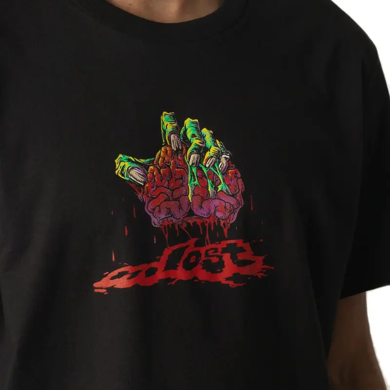 CAMISETA LOST RAISED TO BE LOST PRETO