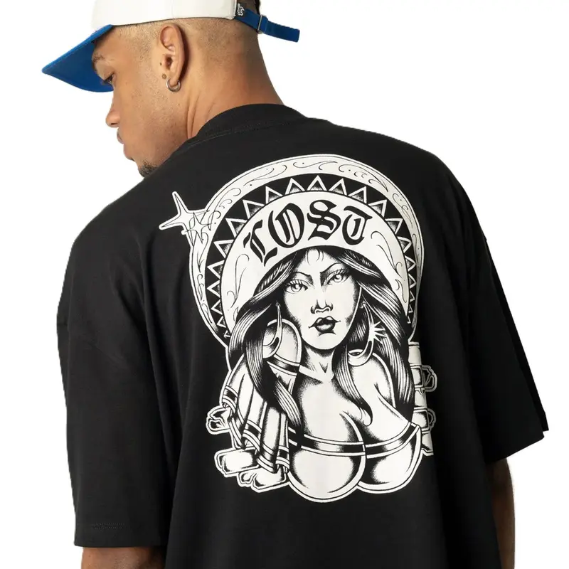 CAMISETA LOST SKULL PRETO