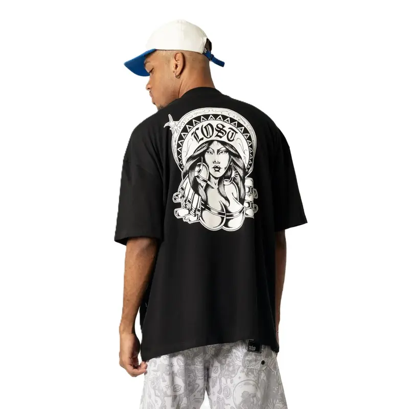 CAMISETA LOST SKULL PRETO