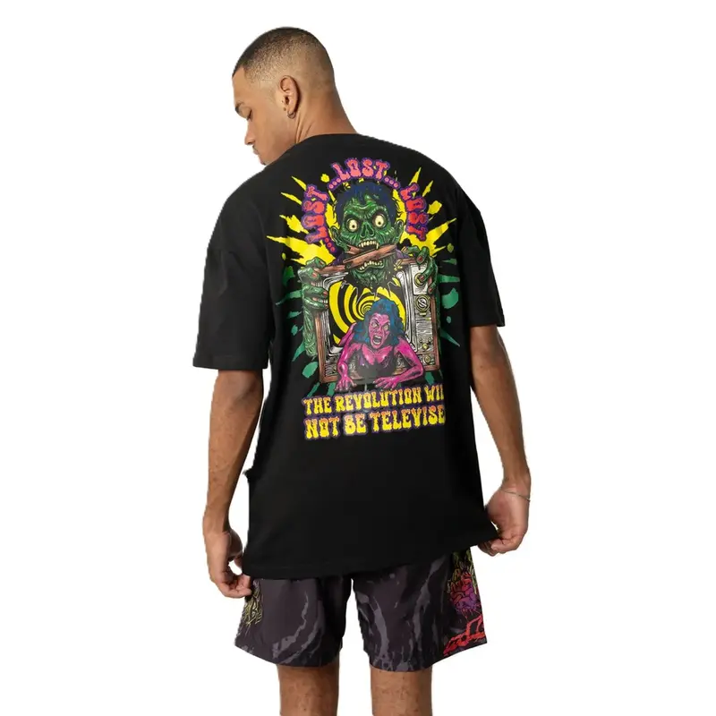 CAMISETA MCD BOX FIT REVOLUTION PRETO
