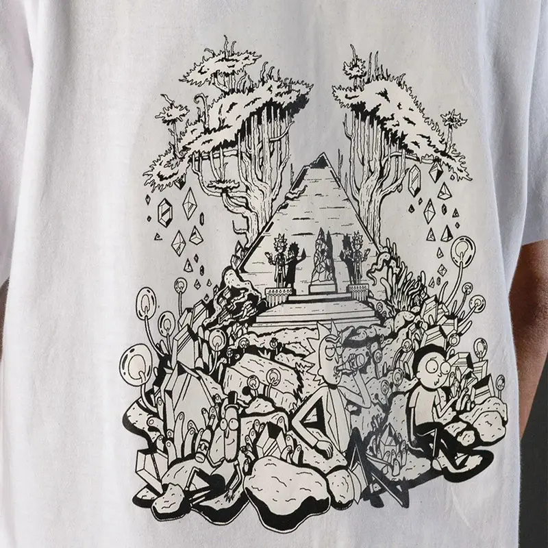 CAMISETA LOST X RICK AND MORTY - REST AND RICKLAXATION BRANCO