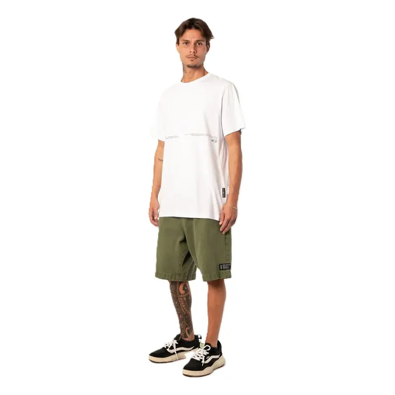 CAMISETA MCD REGULAR PRINCIPLES BRANCO