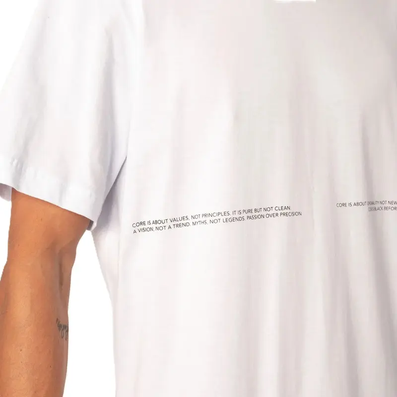 CAMISETA MCD REGULAR PRINCIPLES BRANCO