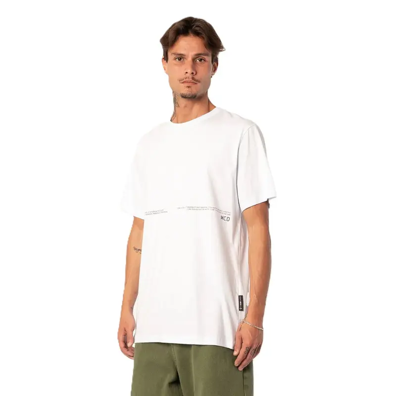 CAMISETA MCD REGULAR PRINCIPLES BRANCO