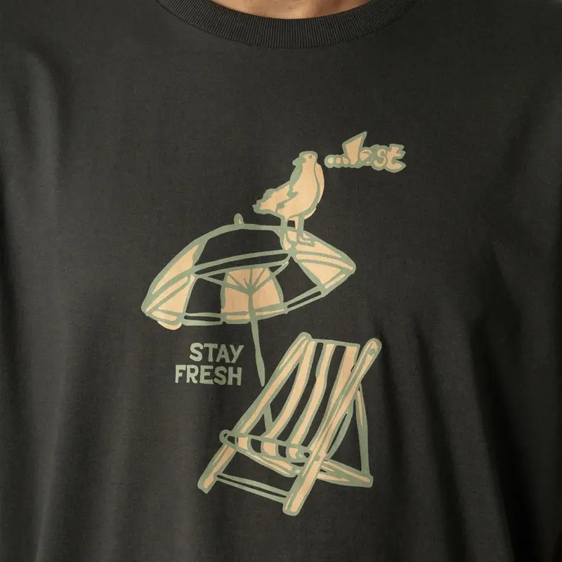 CAMISETA LOST STAY FRESH CHUMBO ESTANHO