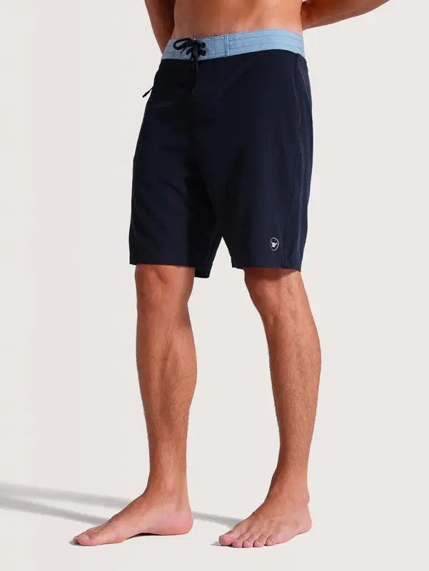 BOARDSHORTS HANG LOOSE BLOCK 19 DARK GREY/BLUE