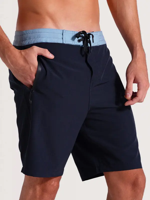 BOARDSHORTS HANG LOOSE BLOCK 19 DARK GREY/BLUE