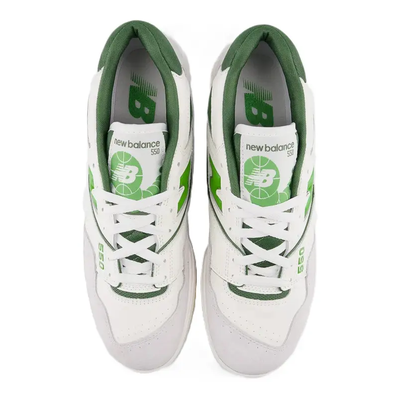 TENIS NEW BALANCE 550 BEGE/VERDE