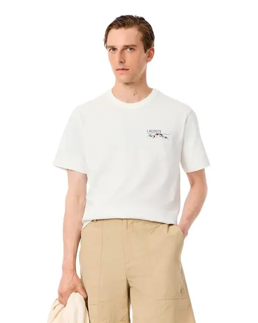 CAMISETA LACOSTE ESTAMPADA - CAMISETA LACOSTE ESTAMPADA - LACOSTE