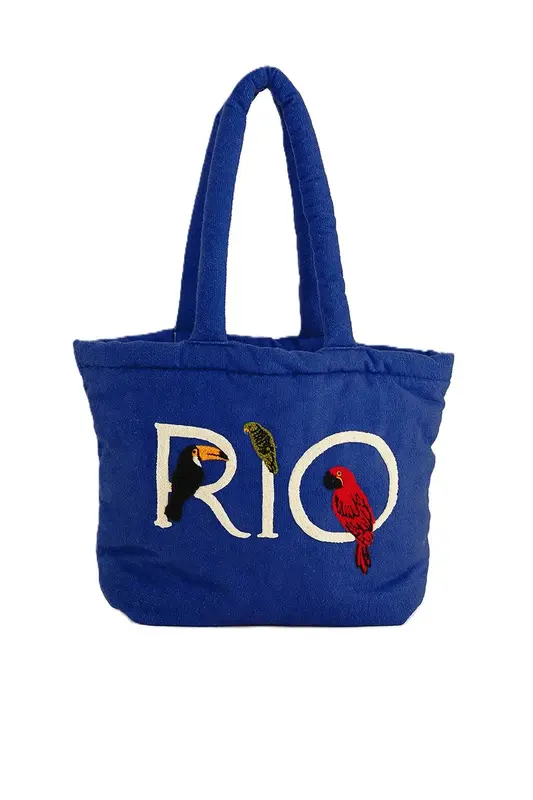 BOLSA FARM SOLZAO RIO MYKONOS AZUL