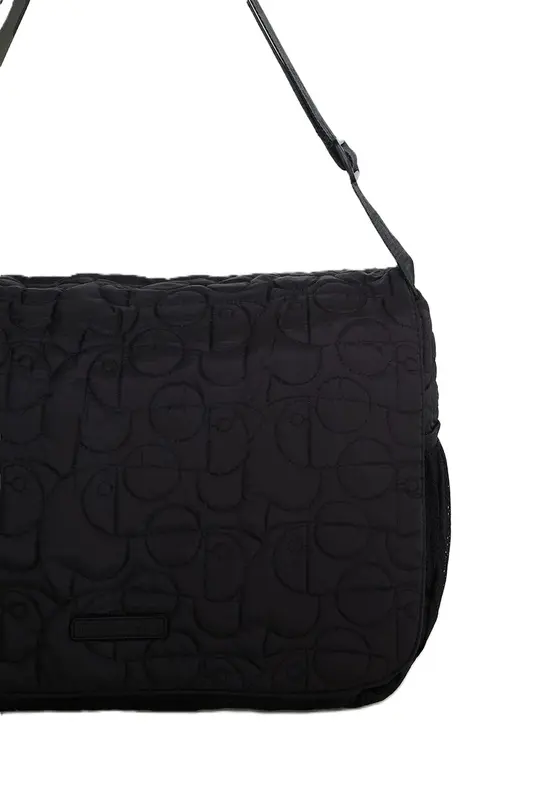 BOLSA FARM TRANSVERSAL BRISA PUFFER PRETO