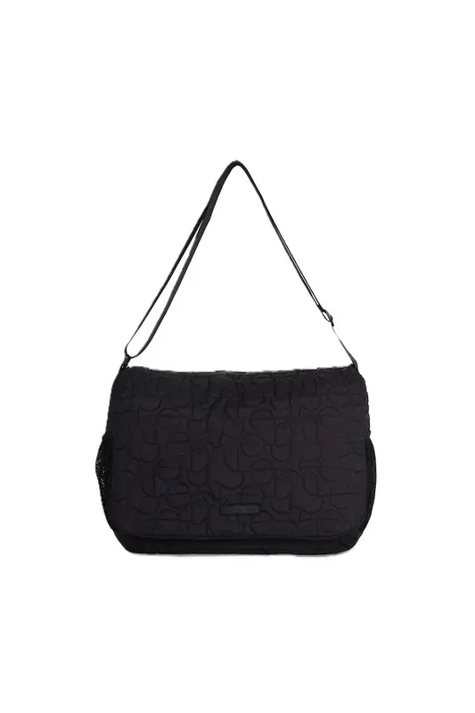 BOLSA FARM TRANSVERSAL BRISA PUFFER PRETO