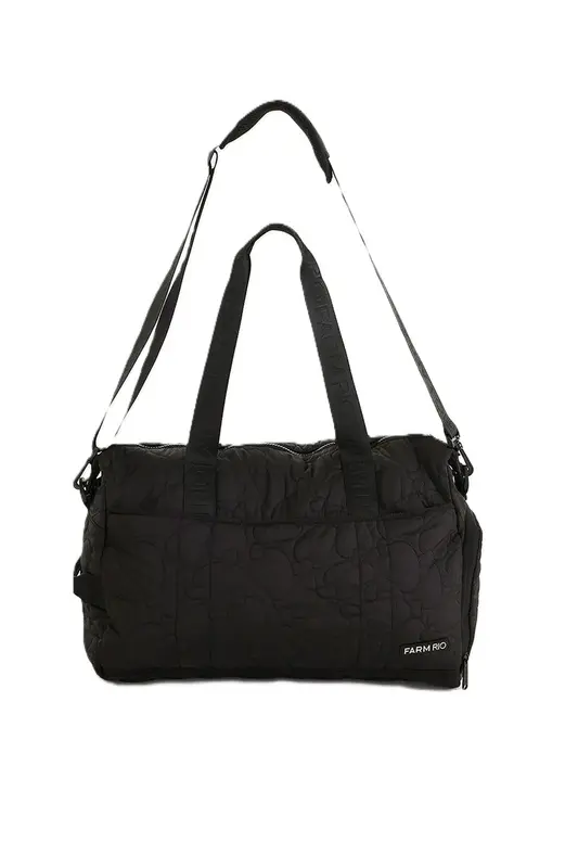 BOLSA FARM VIVA PUFFER PRETO