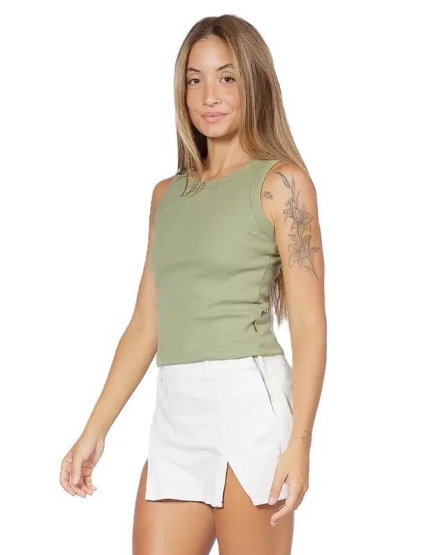 REGATA RIP CURL PLAINS RIBBED 1000-WHITE