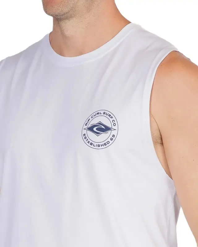 REGATA RIP CURL STRINGER MUSCLE 1000-WHITE
