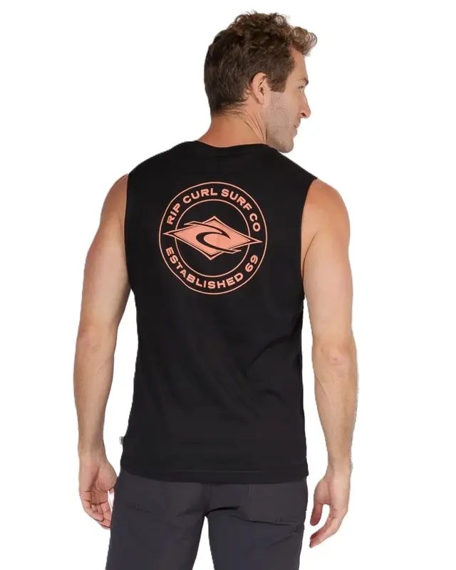 REGATA RIP CURL STRINGER MUSCLE 0090-BLACK