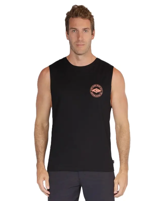 REGATA RIP CURL STRINGER MUSCLE 0090-BLACK