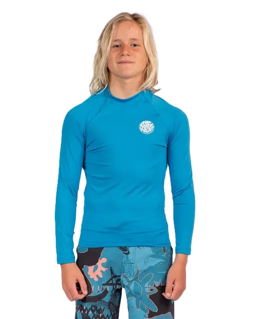 CAMISETA RIP CURL ICONS SURF UV JUVENIL