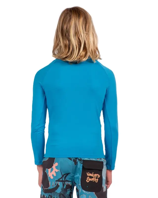 CAMISETA RIP CURL ICONS SURF UV JUVENIL 8006-BLUE GUM