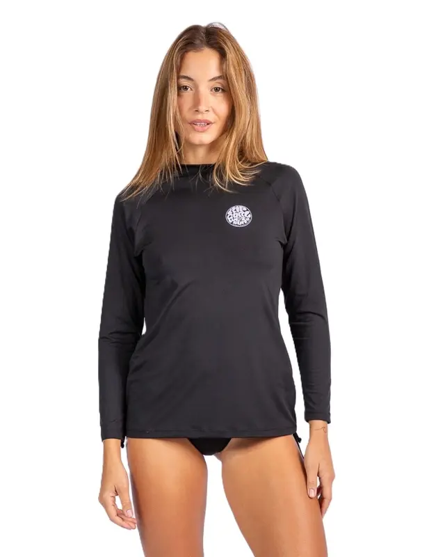 CAMISETA UV ML RC ICONS SURF UV 0090-BLACK