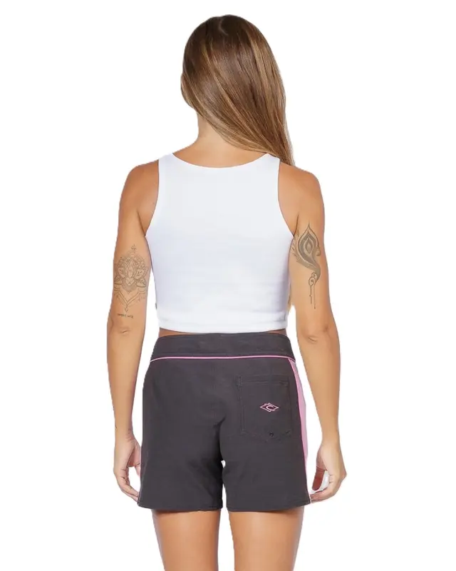 REGATA RIP CURL PLAINS RIBBED CROP 1000-WHITE