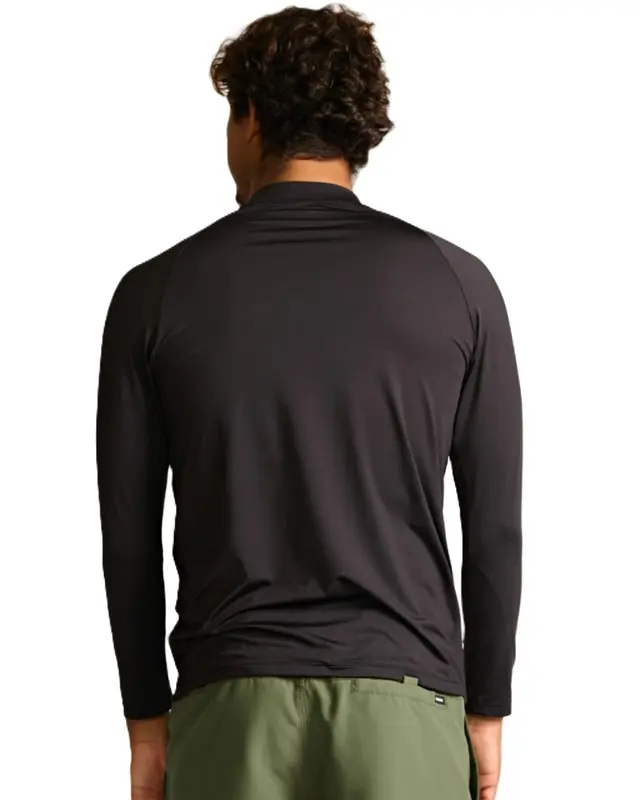 CAMISETA RIP CURL ICONS SURF UV 0090-BLACK