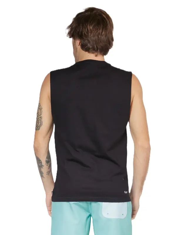 REGATA RIP CURL SCRIPT MUSCLE SIGNATURE GM 0090-BLACK
