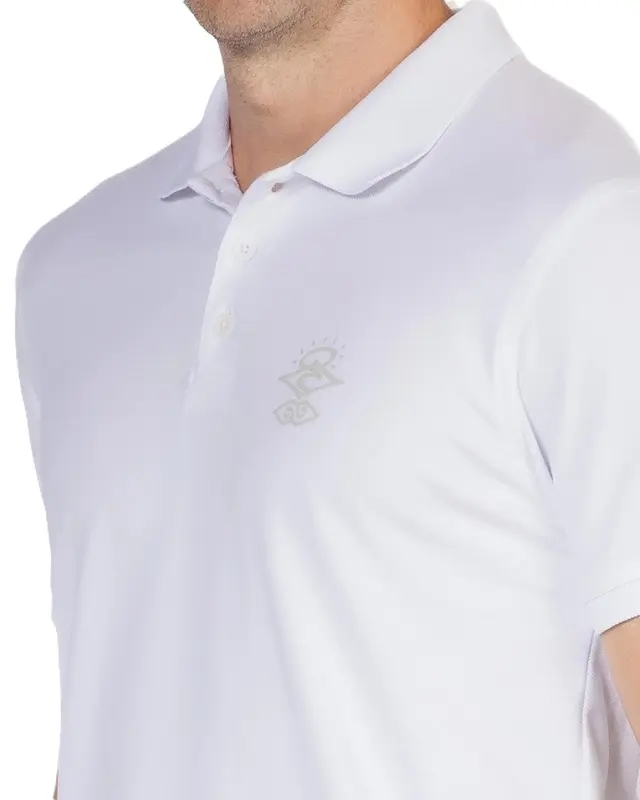 POLO RIP CURL SEARCH ICON 1000-WHITE