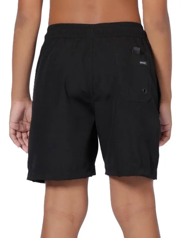 BERMUDA RIP CURL ICONS VOLLEY JUVENIL 0090-BLACK