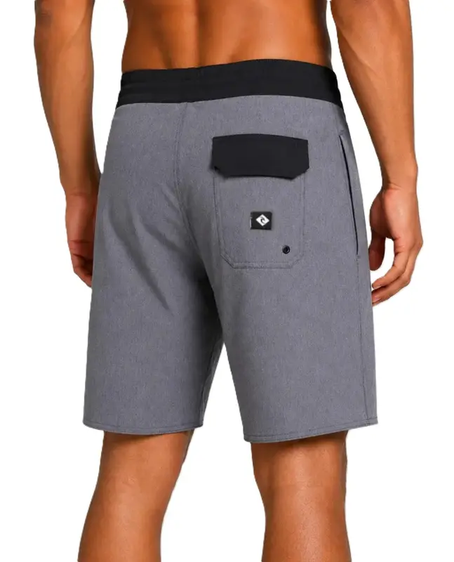 BERMUDA RIP CURL CORE LAYDAY 19 0084-CHARCOAL GREY