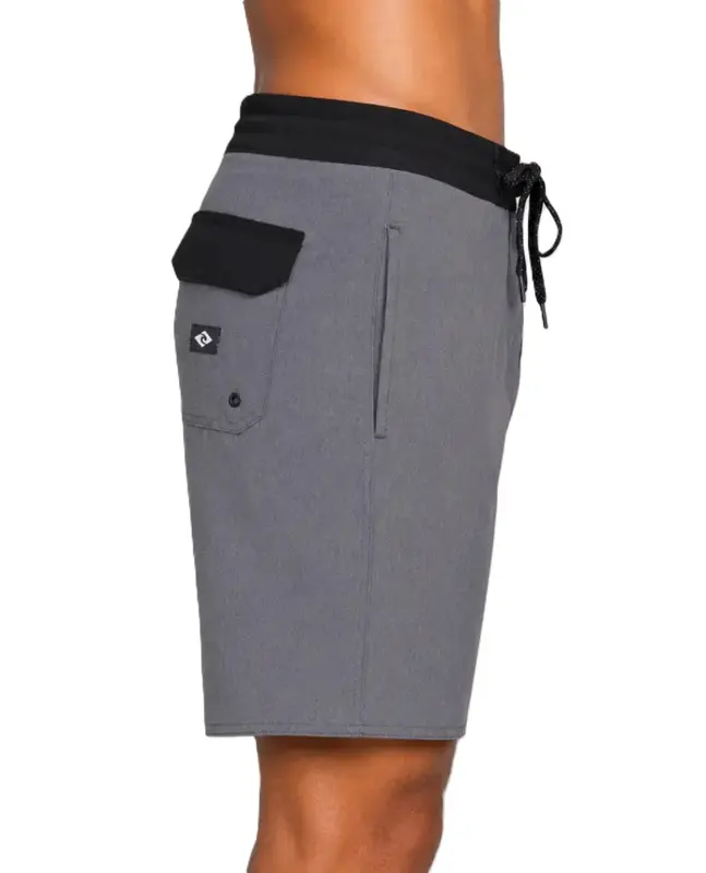 BERMUDA RIP CURL CORE LAYDAY 19 0084-CHARCOAL GREY