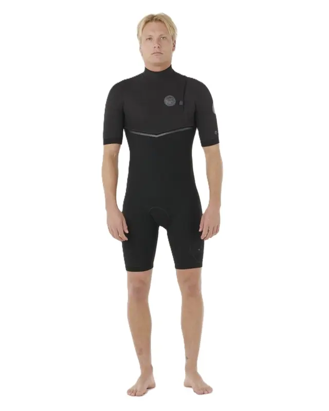 SHORT JOHN RIP CURL EBOMB 2/2MM ZIP FREE BLACK