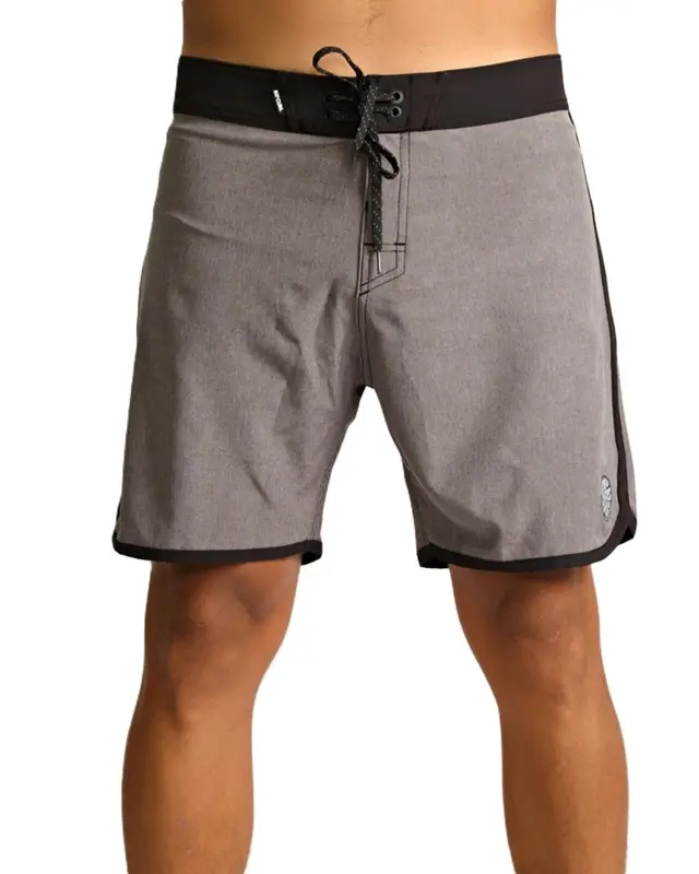 BERMUDA RIP CURL ICONS OF SURF SCLP 17 GREY HEATHER